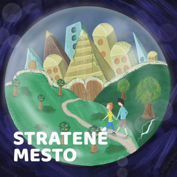 Stratené mesto uväznené v krištáľovej guli