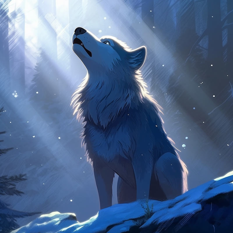 Modrý vlk